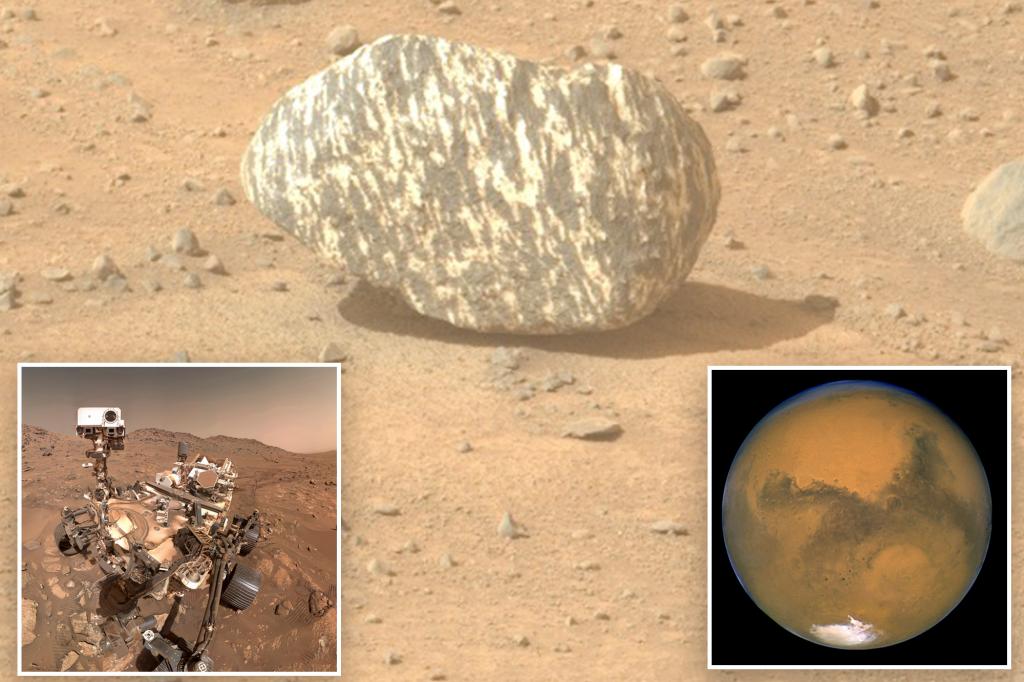 NASA finds strange zebra-striped rock on Mars: 'Sign of exciting discoveries to come'